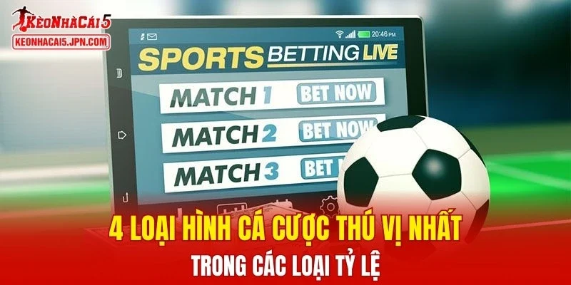 4 loại hình cá cược thú vị nhất trong các loại tỷ lệ
