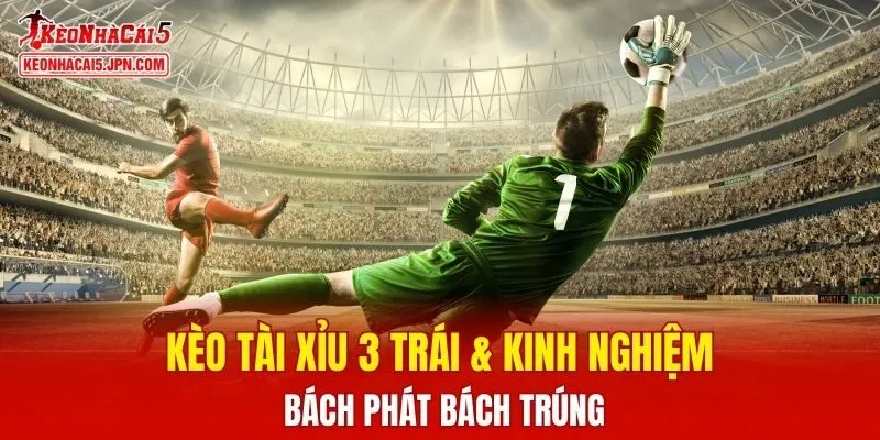 Kèo Tài Xỉu 3 Trái