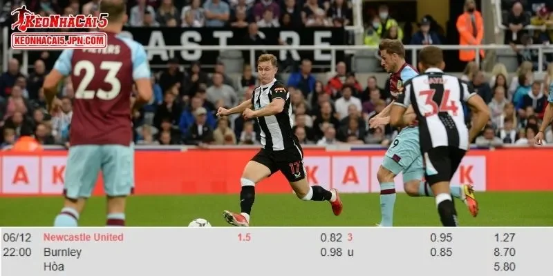 Phân tích chuyên sâu nhất về trận đấu Newcastle vs Burnley