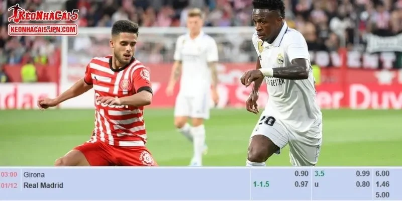 Phân tích kèo toàn diện nhất cho trận đấu giữa Girona vs Real Madrid