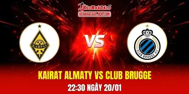 Soi Kèo Tài Xỉu, Phạt Góc Trận Kairat Almaty Vs Club Brugge, 22:30 Ngày 20/01