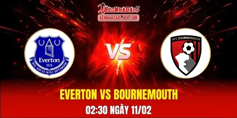 Soi Kèo Tài Xỉu, Phạt Góc Trận Everton Vs Bournemouth, 02:30 Ngày 11/02