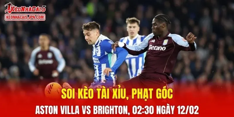Trận đấu giữa Aston Villa Vs Brighton đang hứa hẹn sẽ bùng nổ
