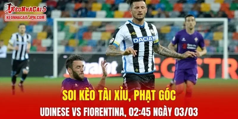 Thành tích đối đầu chi tiết cho trận đấu giữa Udinese vs Fiorentina